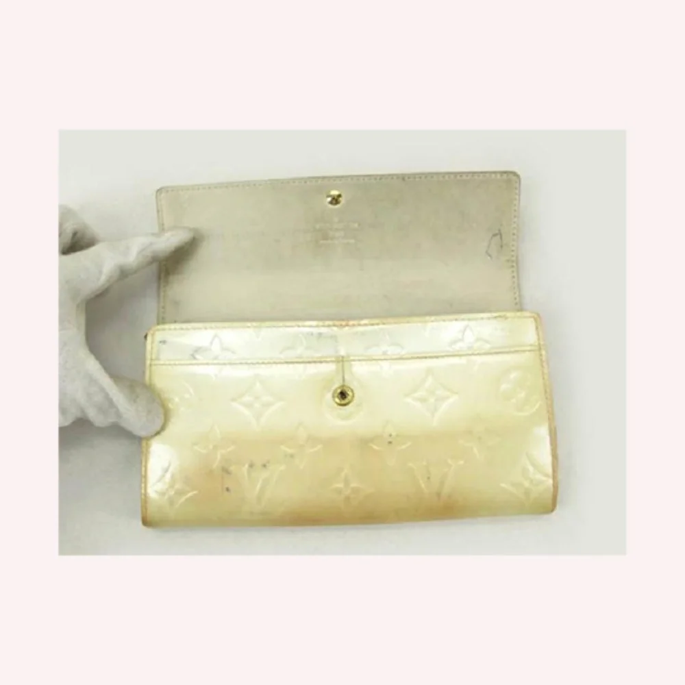Louis Vuitton Vernis Sarah Bifold Long Wallet